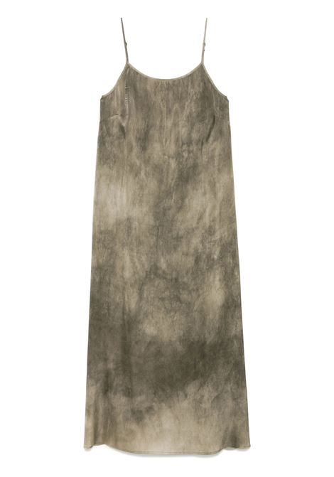 anaya dress woman grey and green UMA WANG | UW5082UW840